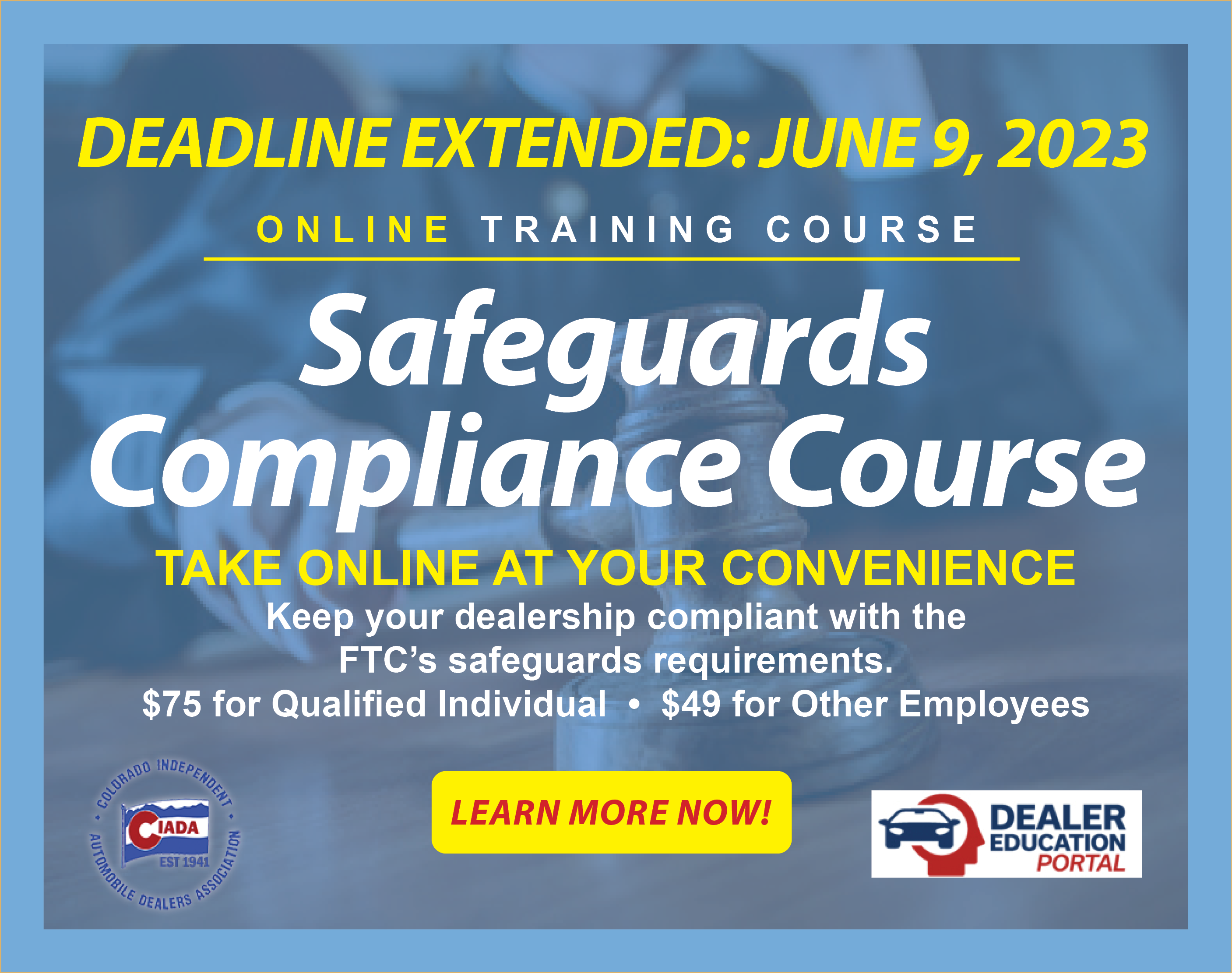 Safeguards Compliance Extension June 9